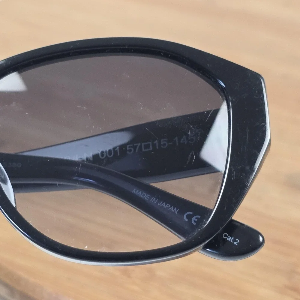 Saint Laurent SL M8/FN Sunglasses Womens 57-15 Black Gray Cat Eye Gradient Japan - Picture 15 of 16